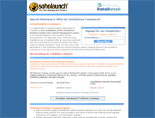 Tablet Screenshot of installatron.soholaunch.com
