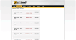 Desktop Screenshot of billing.soholaunch.com