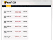 Tablet Screenshot of billing.soholaunch.com